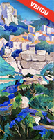 Michele CARER - peintre - toile - Eternal stones and rocks